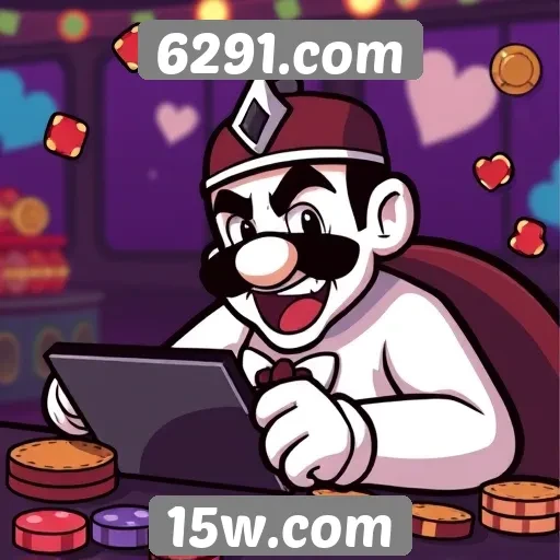 Experiência do usuário no site de jogos 6291.com